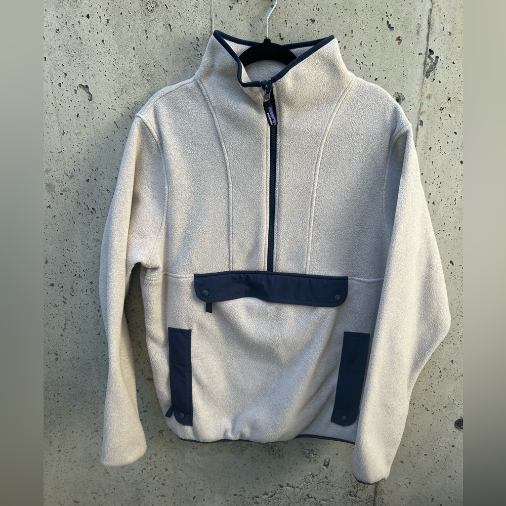 Patagonia Synchilla fleece anorak pullover, size men M, women L